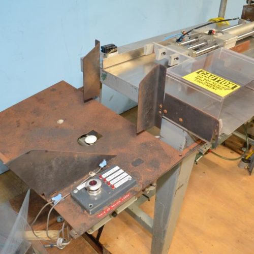 Kartridge Pak 2 Head Indexing Crimper / Gasser with S/S Conveyor System