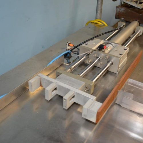 Kartridge Pak 2 Head Indexing Crimper / Gasser with S/S Conveyor System