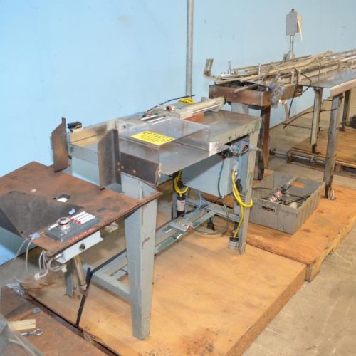 Kartridge Pak 2 Head Indexing Crimper / Gasser with S/S Conveyor System