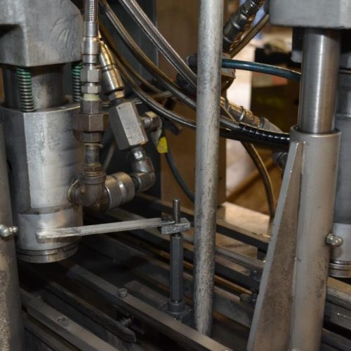 Kartridge Pak 2 Head Indexing Crimper / Gasser with S/S Conveyor System