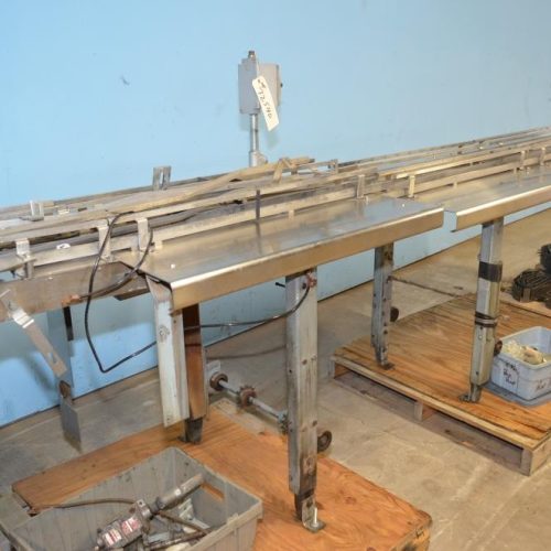 Kartridge Pak 2 Head Indexing Crimper / Gasser with S/S Conveyor System