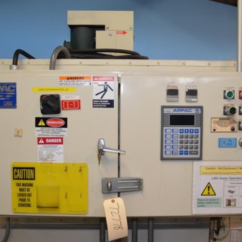 Arpac Model 105TW28 Inline Shrink Bundler with Heat Shrink Tunnel