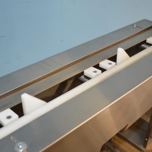 Adco Model AFCX351SS S/S 40 CPM Top Load Hot Melt Carton Erector and Conveyor