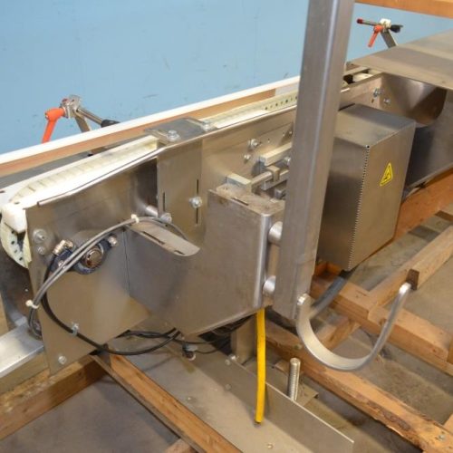 Adco Model AFCX351SS S/S 40 CPM Top Load Hot Melt Carton Erector and Conveyor