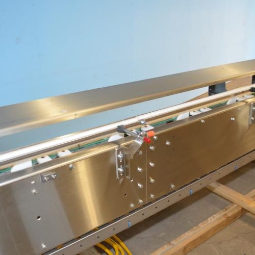 Adco Model AFCX351SS S/S 40 CPM Top Load Hot Melt Carton Erector and Conveyor