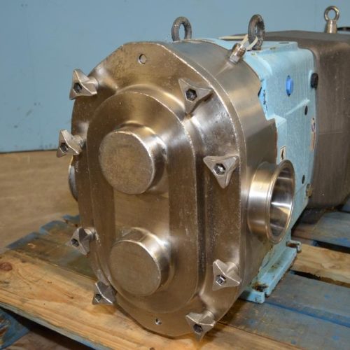 Waukesha Model 220 20 HP S/S Positive Displacement Pump with S/S motor