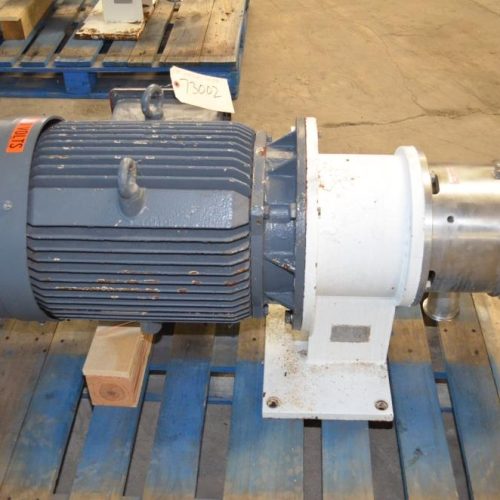 Fryma 40 HP Model MZ150B Inline S/S Jacketed Colloid Mill