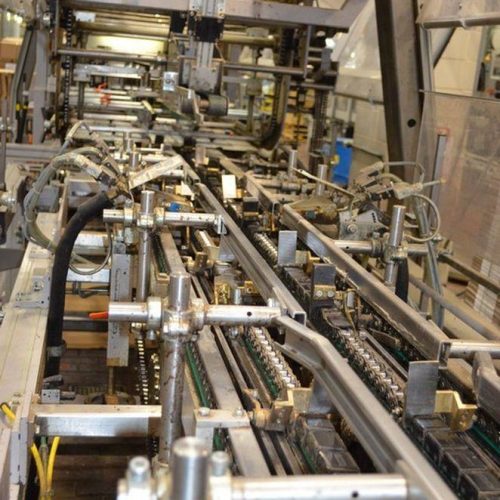 KHS Kisters Model WP050V Automatic Tray Packer