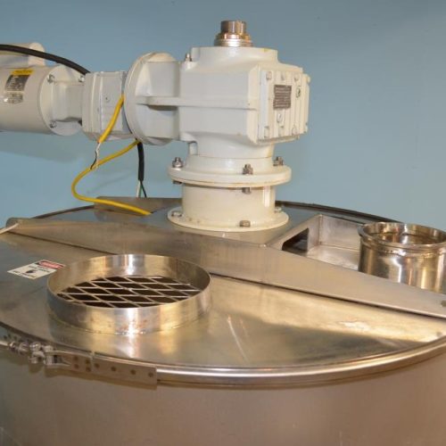 Ktron Model K2MLT60 S/S 3A Dairy Twin Screw Loss In Weight Feeder, Agitated Hopper