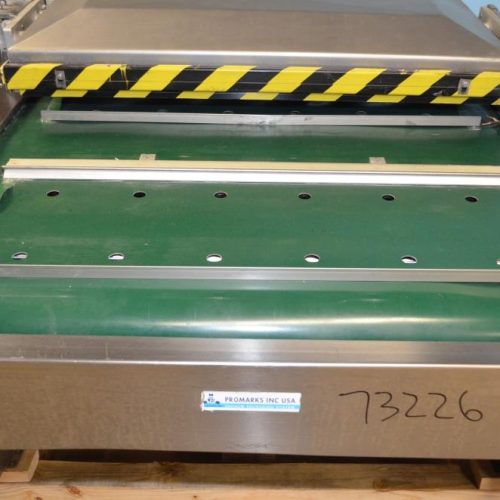 Promark Model CV1000 S/S Continuous Vacuum Packaging Machine