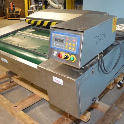 Promark Model CV1000 S/S Continuous Vacuum Packaging Machine