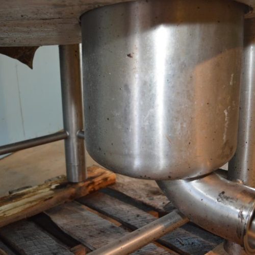 400 Gallon Vertical S/S Insulated dished heads Tank