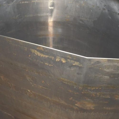 400 Gallon Vertical S/S Insulated dished heads Tank