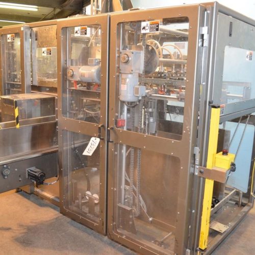 Adco Model HCF35PC Automatic Hot Melt Top Load Carton Former