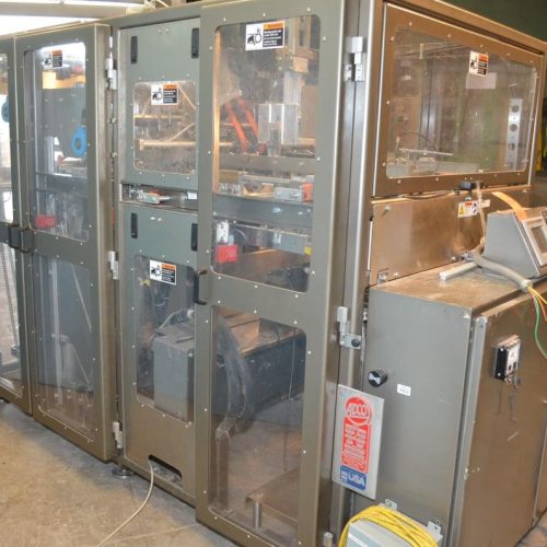 Adco Model HCF35PC Automatic Hot Melt Top Load Carton Former