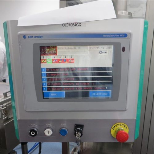 Neri Model RL500 Pressure Sensitive Wraparound Trunion Vial/Ampoule Labeler