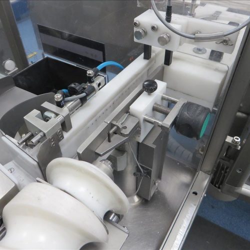Neri Model RL500 Pressure Sensitive Wraparound Trunion Vial/Ampoule Labeler