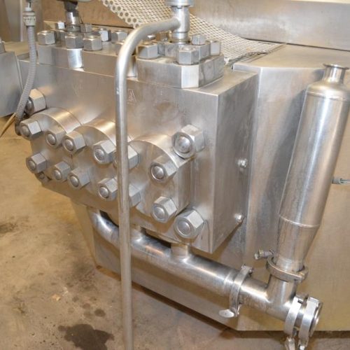 GEA Niro Soavi Model NS3037H Dual Stage 1,700 GPH S/S 3A Dairy Homogenizer