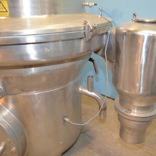 Westfalia Model MSA10001076 27,500 PPH S/S Centrifuge Separator