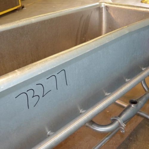 10 Ft Long L x 20.5 in W x 17 in D S/S COP Tank