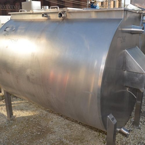 Rietz Bepex Model RC60 Approx 130 Cu Ft S/S Single Wall Horizontal Creamer