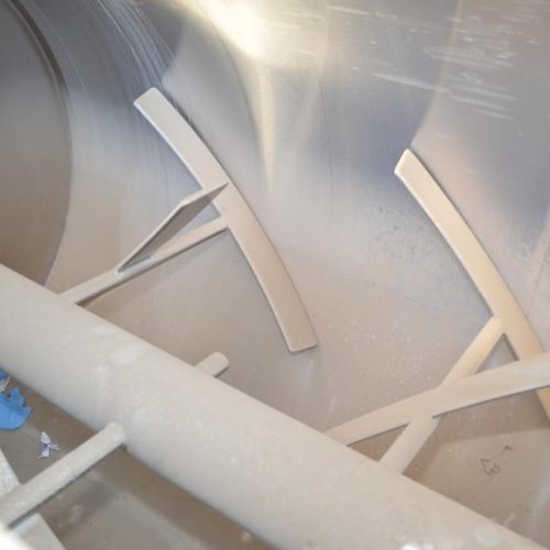 Rietz Bepex Model RC60 Approx 130 Cu Ft S/S Single Wall Horizontal Creamer