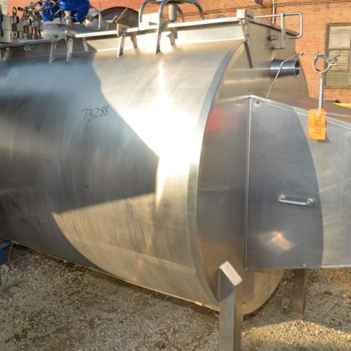 Rietz Bepex Model RC60 Approx 130 Cu Ft S/S Single Wall Horizontal Creamer