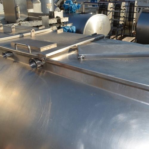 Rietz Bepex Model RC60 Approx 130 Cu Ft S/S Single Wall Horizontal Creamer