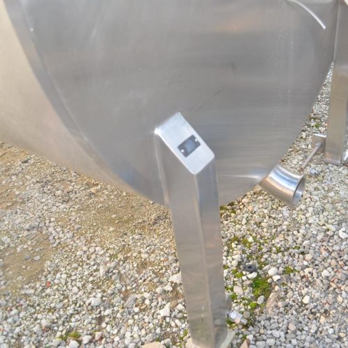 Rietz Bepex Model RC60 Approx 130 Cu Ft S/S Single Wall Horizontal Creamer