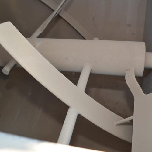 Rietz Bepex Model RC60 Approx 130 Cu Ft S/S Single Wall Horizontal Creamer