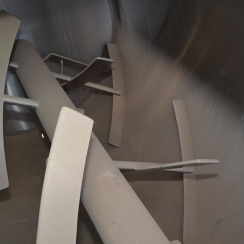 Rietz Bepex Model RC60 Approx 130 Cu Ft S/S Single Wall Horizontal Creamer