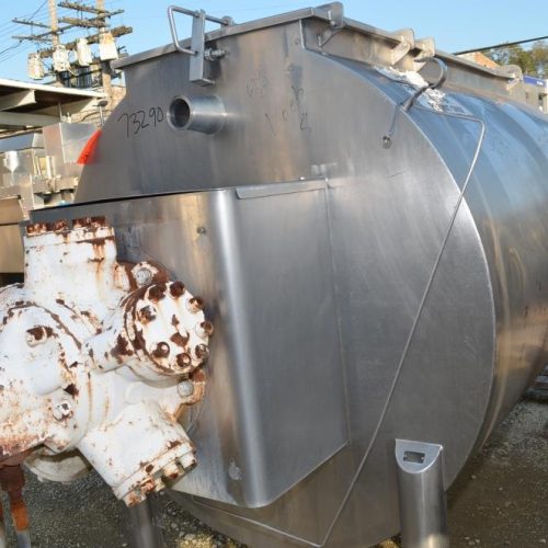 Rietz Bepex Model RC60 Approx 130 Cu Ft S/S Single Wall Horizontal Creamer