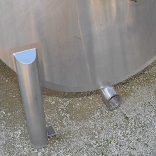 Rietz Bepex Model RC60 Approx 130 Cu Ft S/S Single Wall Horizontal Creamer