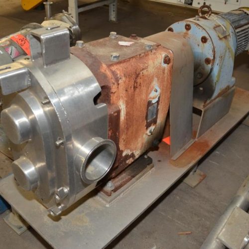 Waukesha Model 220 7.5 HP S/S Positive Displacement Pump