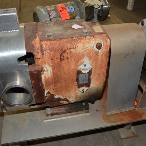 Waukesha Model 220 7.5 HP S/S Positive Displacement Pump