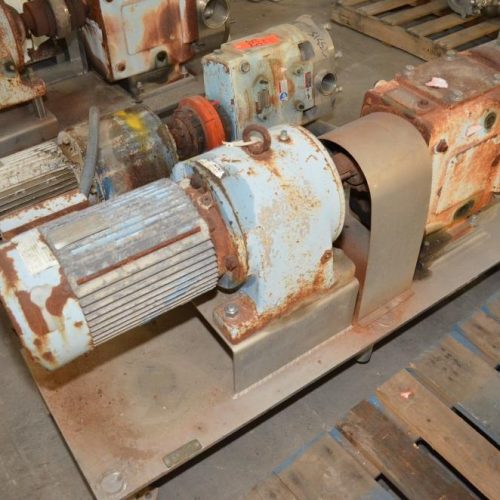 Waukesha Model 220 7.5 HP S/S Positive Displacement Pump