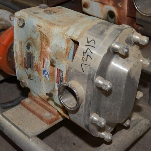 Waukesha Model 060U2 7.5 HP S/S Positive Displacement Pump