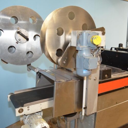 CFS Tiromat Model 3000/325 Horizontal 325mm Roll Stock Vacuum Packager