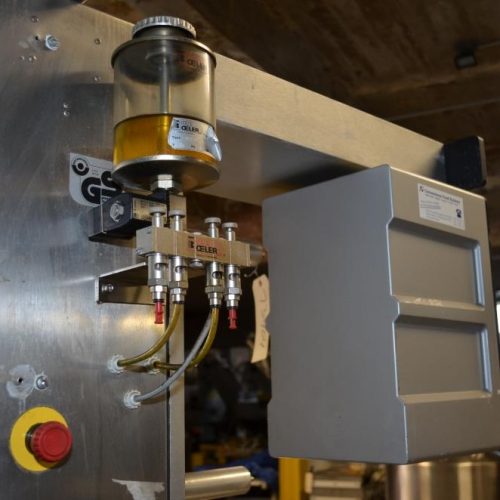 CFS Tiromat Model 3000/325 Horizontal 325mm Roll Stock Vacuum Packager