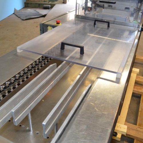 CFS Tiromat Model 3000/325 Horizontal 325mm Roll Stock Vacuum Packager