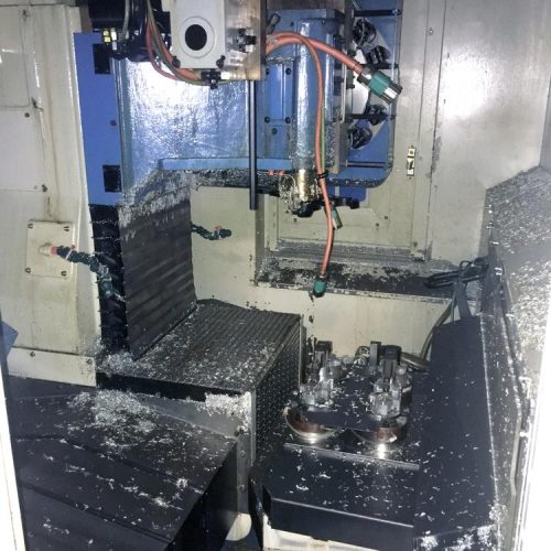Hyundai Model SPT500D Vertical CNC Machining Center