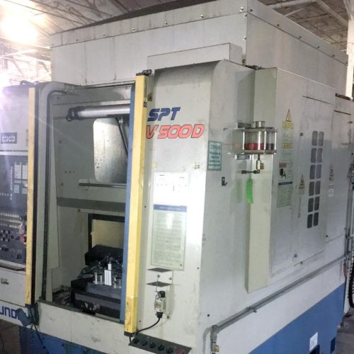 Hyundai Model SPT500D CNC Vertical Machining Center