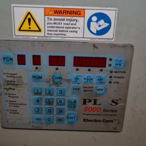 Adco Model AFCXV303SS 40 CPM Automatic S/S Top Load Hot Melt Carton Former