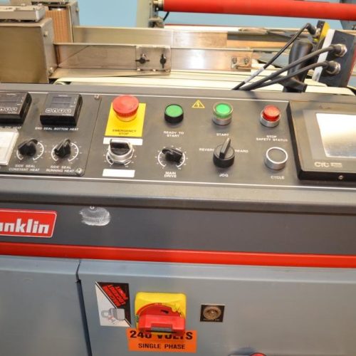 Shanklin Model HS1H Hi-Speed Automatic Shrink Wrapper with 22 in L Heat Shrink Tunnel