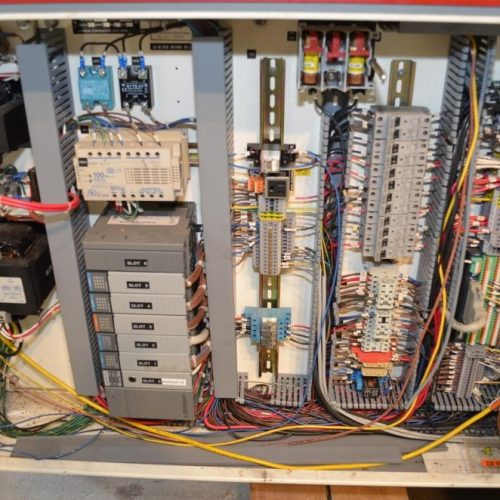 Shanklin Model HS1H Hi-Speed Automatic Shrink Wrapper with 22 in L Heat Shrink Tunnel