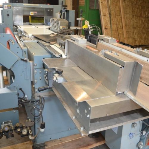 Shanklin Model HS1H Hi-Speed Automatic Shrink Wrapper with 22 in L Heat Shrink Tunnel