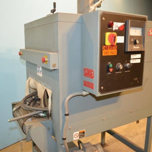 Shanklin Model HS1H Hi-Speed Automatic Shrink Wrapper with 22 in L Heat Shrink Tunnel