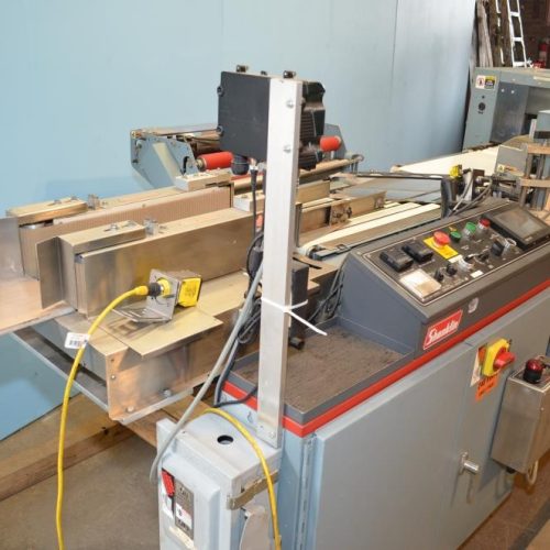 Shanklin Model HS1H Hi-Speed Automatic Shrink Wrapper with 22 in L Heat Shrink Tunnel