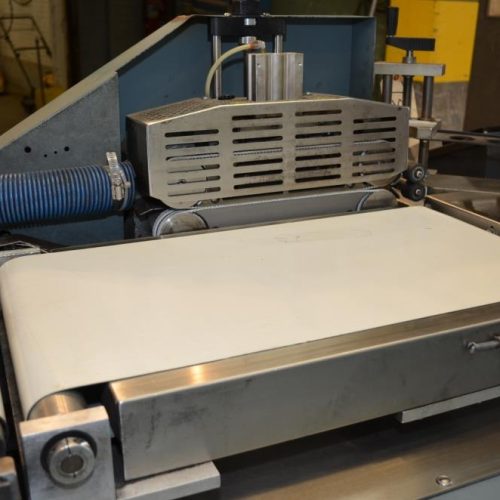 Shanklin Model HS1H Hi-Speed Automatic Shrink Wrapper with 22 in L Heat Shrink Tunnel