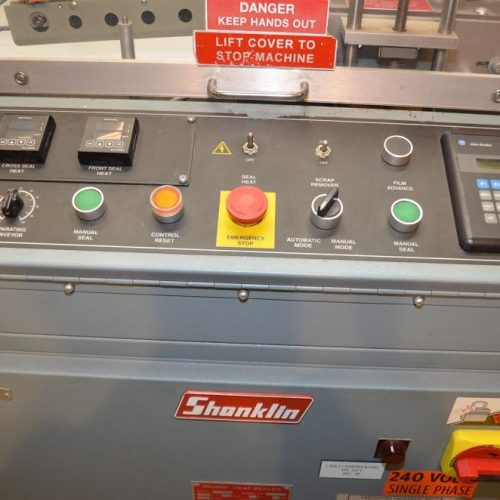 Shanklin Model A27A 21 in Wide 35 PPM Automatic L Bar Sealer